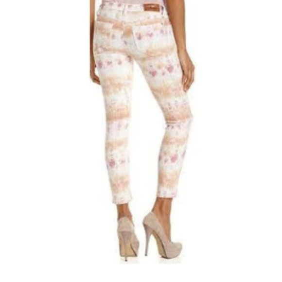Else Ankle Skinny Mid-Rise Jeans Wash Pastel Sunset 30 - Picture 1 of 10